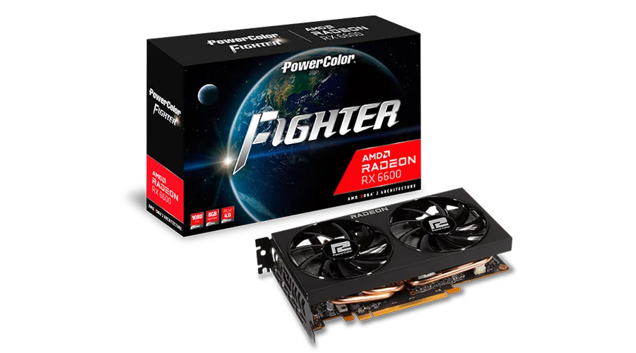 PowerColor Fighter AMD Radeon RX 6600 8GB GDDR6